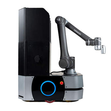 Slika Rešitev mobilnega manipulatorja OMRON (MoMa)